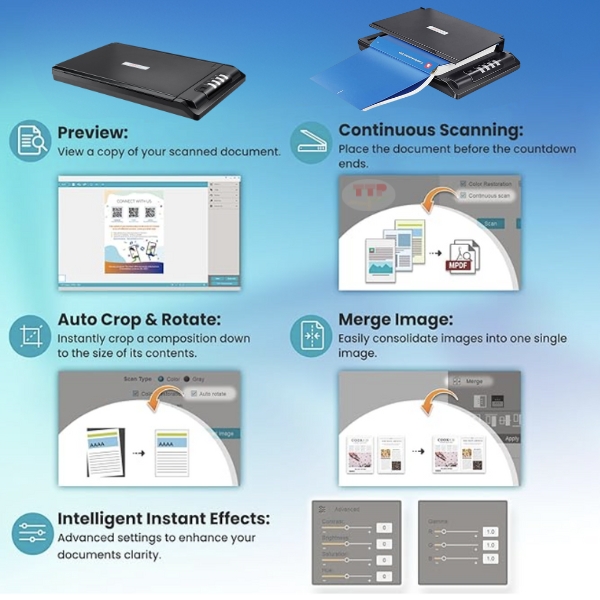 Máy scan Plustek OpticSlim 2700 TTP