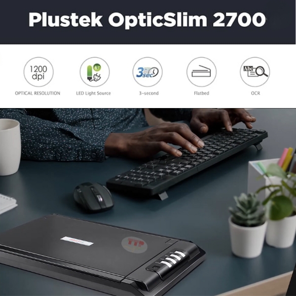 Máy scan Plustek OpticSlim 2700 TTP