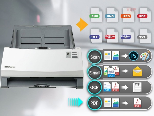 Máy scan Plustek SmartOffice PS406U Plus TTP