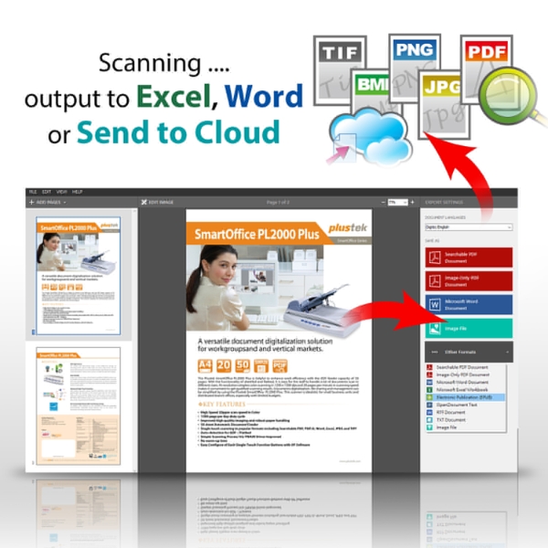 Máy scan Plustek SmartOffice PT2160 TTP