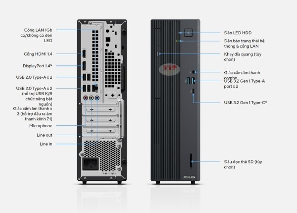 Máy tính bộ Asus ExpertCenter P500SV-13420H007W TTP