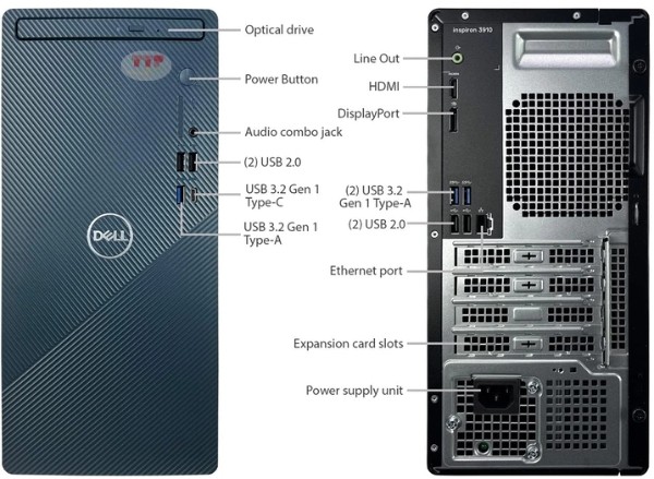 Dell Inspiron 3030 Tower T6FDR1 TTP