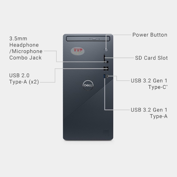 Máy tính để bàn Dell Inspiron 3030T MTI71027W1 TTP