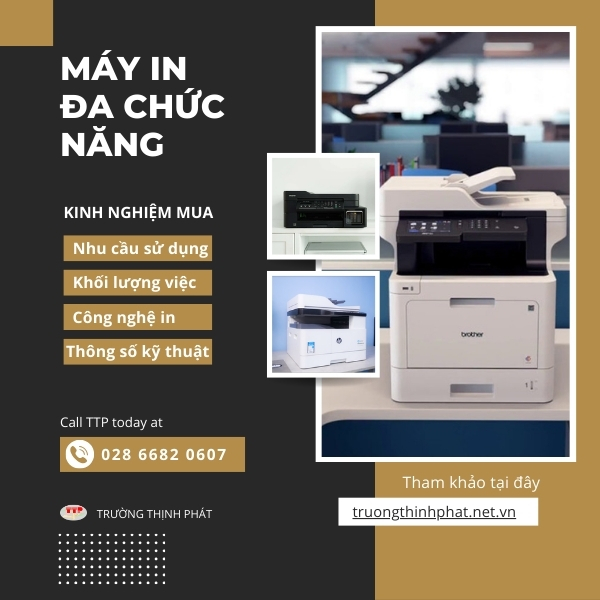 Nên mua máy in đa chức năng loại nào TTP