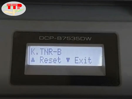Reset Toner máy in Brother DCP-B7535dw