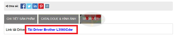 Tải Driver máy in Brother DCP - L3560CDW