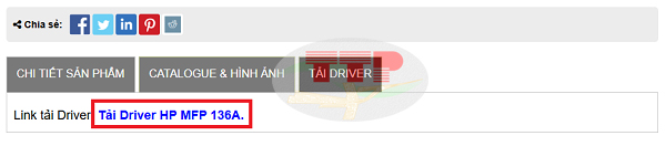 Tải Driver máy in HP 136W/ 136A chi tiết