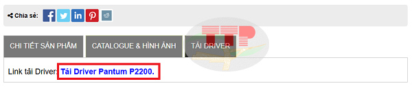 Tải Driver máy in Pantum P2200/ P2200w chi tiết