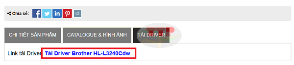 Tải và cài đặt Driver máy in Brother HL-L3240CDW