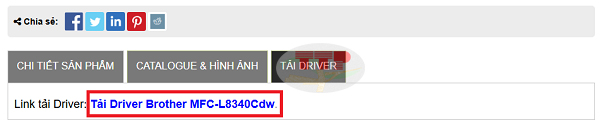 Tải và cài đặt Driver máy in Brother HL-L8340CDW