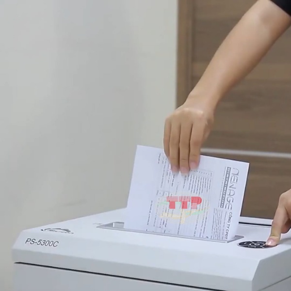 Máy hủy tài liệu Silicon PS 5300C
