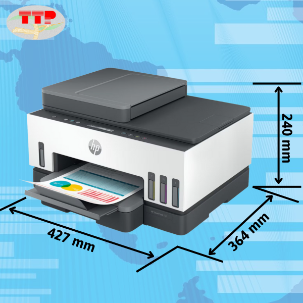 Máy in phun màu HP Smart Tank 750 6UU47A