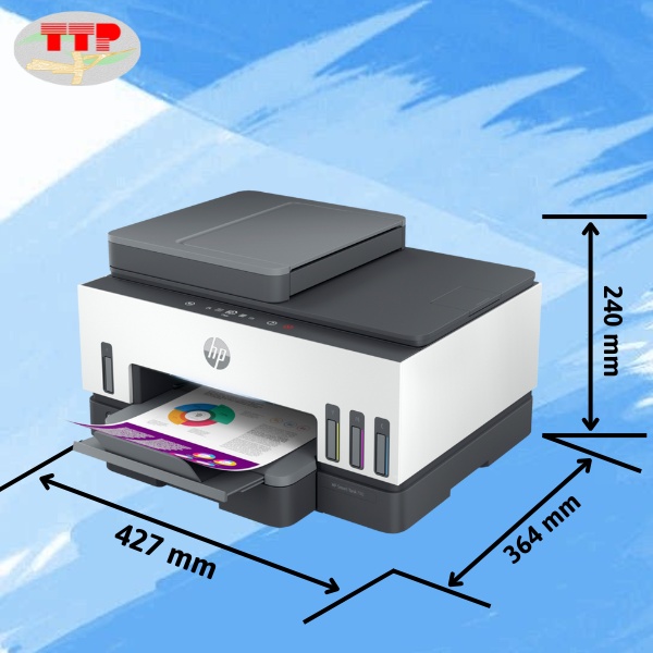 Máy in phun màu HP Smart Tank 790 4WF66A