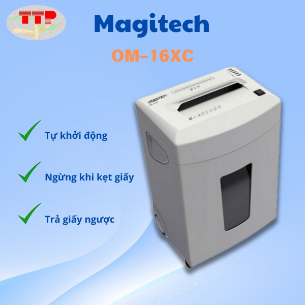 Máy hủy giấy Magitech OM–16XC