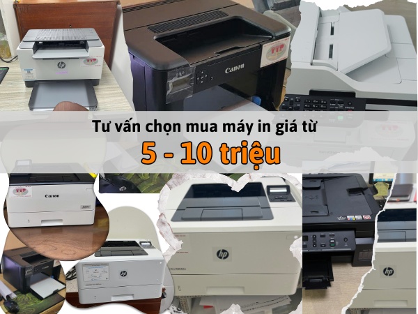 máy in giá từ 5 đến 10 triệu