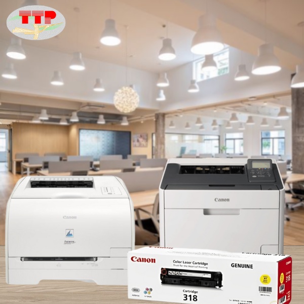 Hộp mực Canon 318 Bk C M Y