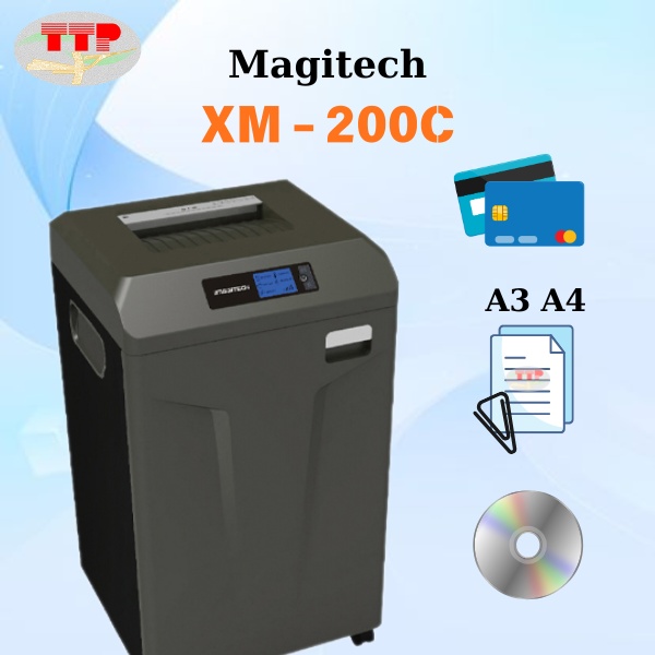 Máy hủy giấy Magitech XM-200C