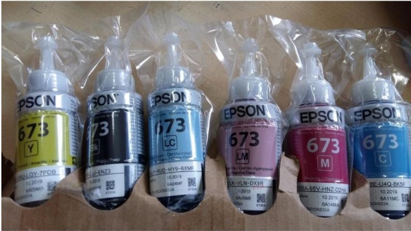 Hộp mực Epson T673 BK/C/M/Y/LC/LM