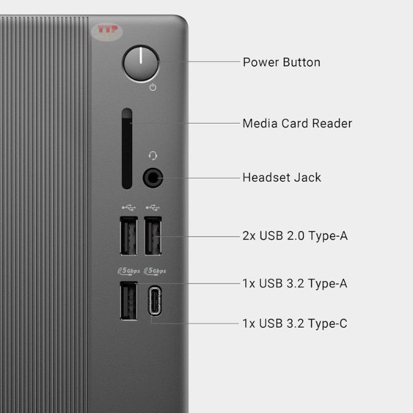 Máy tính bộ Dell Slim ECS1250 71066641 TTP