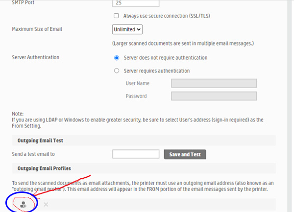 Scan to email Hp 4103Fdn