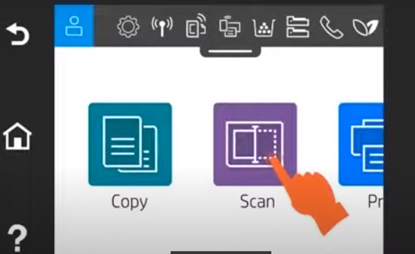Scan to email HP 4103Fdw