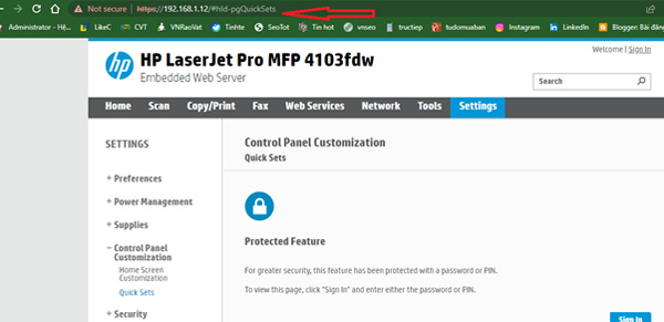 Scan To Folder HP 4103 10