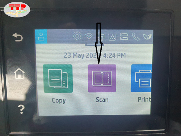 Scan to Folder Hp 4103 17