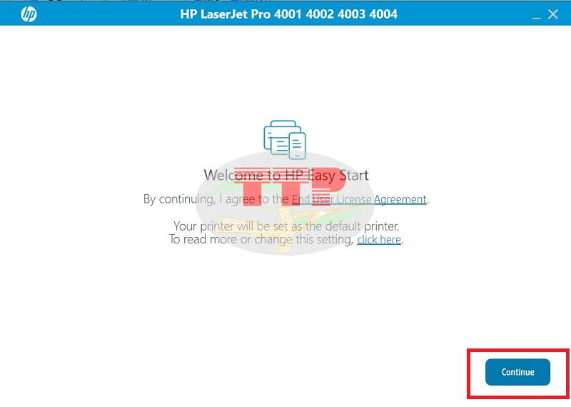 Cài đặt driver HP 4003dn/m404dn - Bước 3