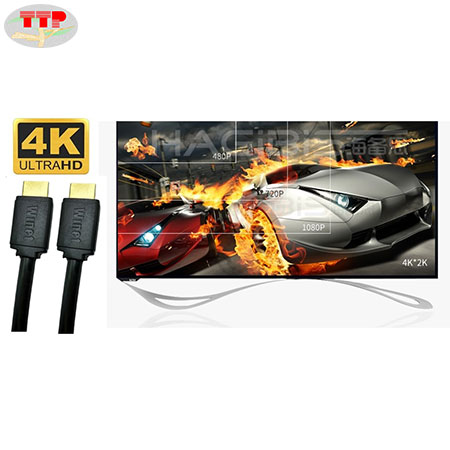 Dây cáp HDMI 5M Winet Chuẩn 2.0