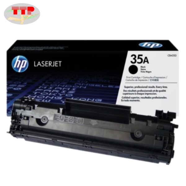 Hộp mực in laser trắng đen HP 35A CB435A
