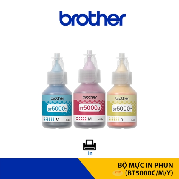 Hộp mực Brother BT5000C/M/Y TTP