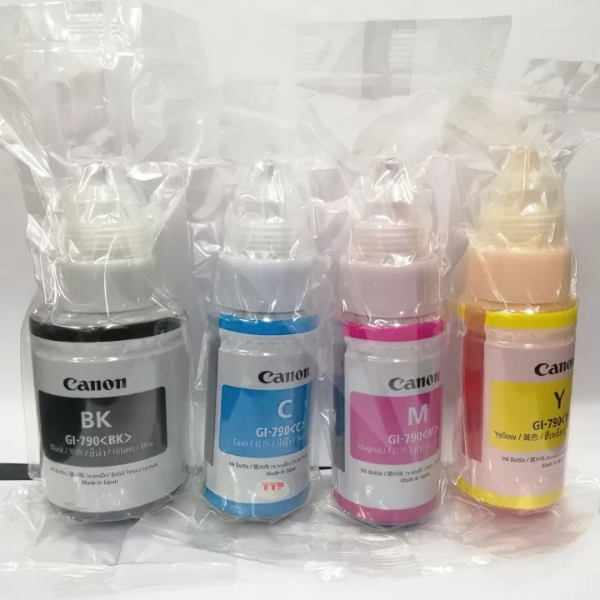 Hộp mực Canon GI-790 BK, C, M, Y TTP
