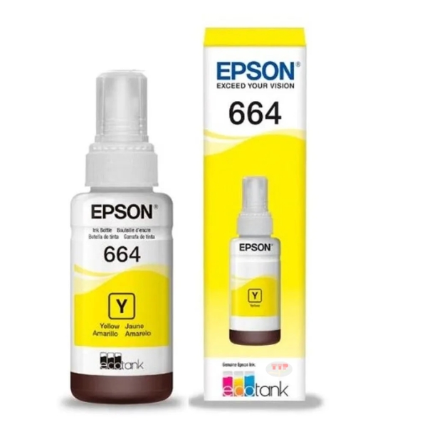 Hộp mực Epson T664 BK, C, M, Y TTP