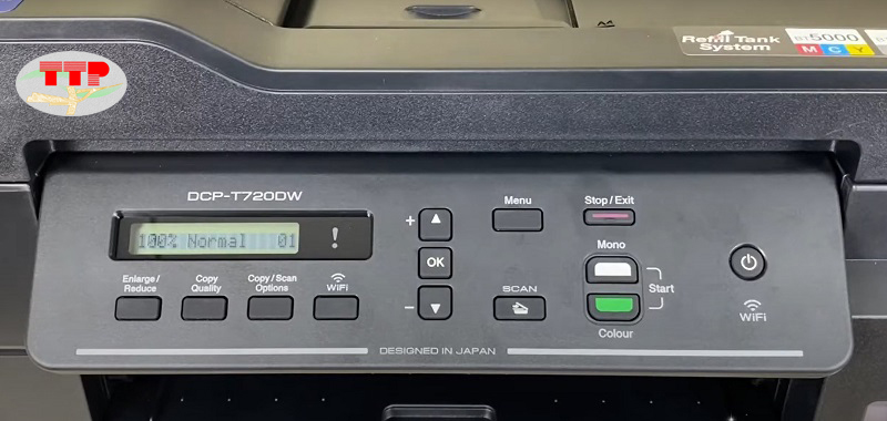 Hướng dẫn cài đặt driver máy in Brother 720Dw - Bước 1