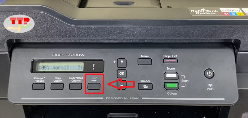 Hướng dẫn cài đặt driver máy in Brother 720Dw - Bước 2
