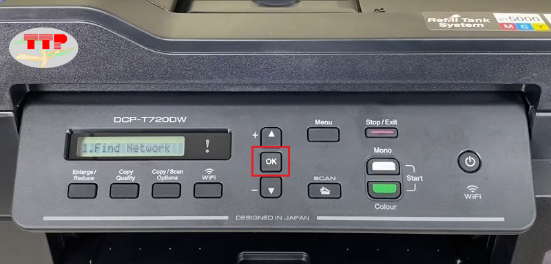 Hướng dẫn cài đặt driver máy in Brother 720Dw - Bước 3