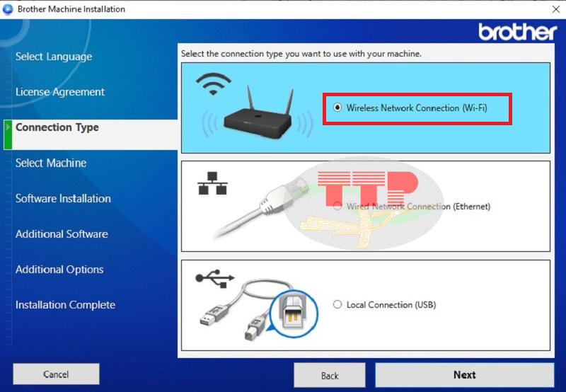Hướng dẫn cài đặt Driver Brother L8690Cdw - Bước 4