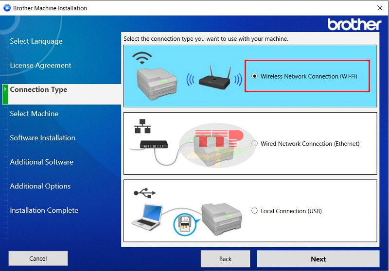 Hướng dẫn cài đặt Driver máy in Brother MFC-B7810Dw - Bước 4