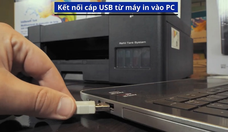 Hướng dẫn cài đặt Driver máy in Brother T420w