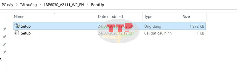 Hướng dẫn cài đặt Driver máy in Canon LBP 6030 bằng cáp USB - Bước 2