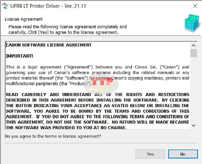 Hướng dẫn cài đặt Driver máy in Canon LBP 6030 bằng cáp USB - Bước 2