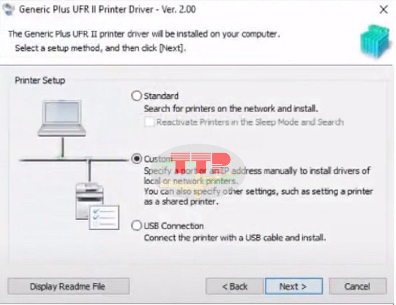 Hướng dẫn Cài đặt Driver máy in Canon LBP631Cw - Bước 4