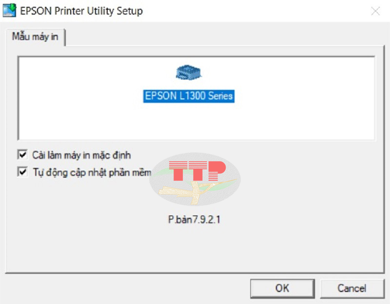 Hướng dẫn cài đặt Driver máy in Epson L1300 - Bước 1