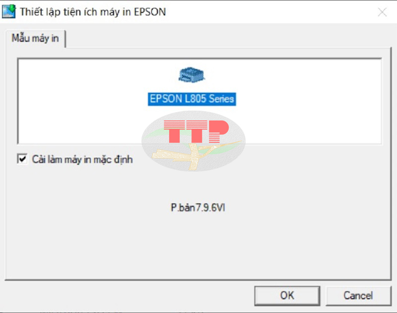 Hướng dẫn cài đặt Driver máy in Epson L805 - Bước 1