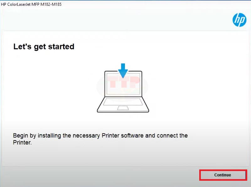 Hướng dẫn cài đặt Driver máy in HP M183Fw - Bước 2