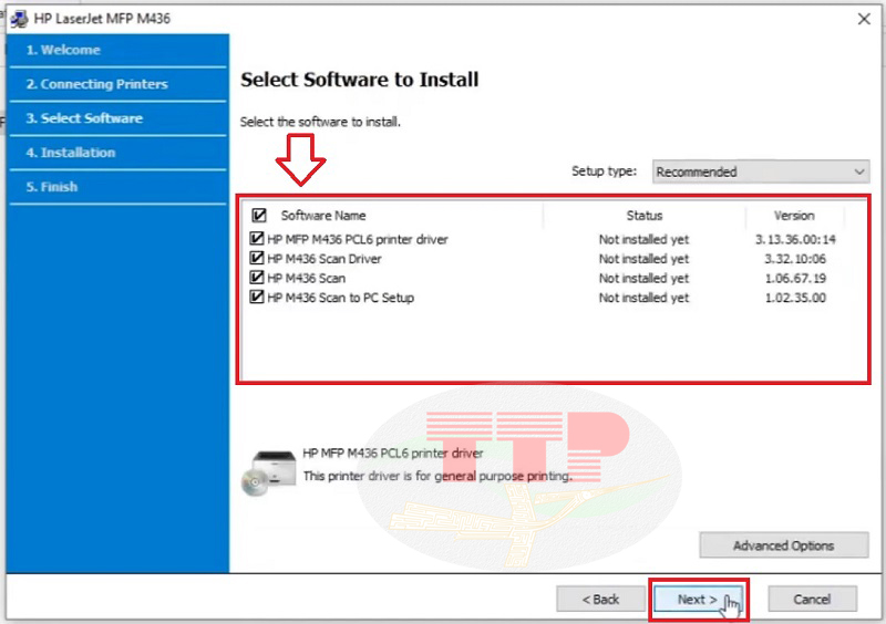 Hướng dẫn cài đặt Driver máy in HP M440Dn/M440N