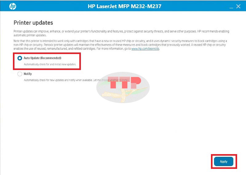 Hướng cài đặt Driver máy in HP M236Sdw - Bước 11