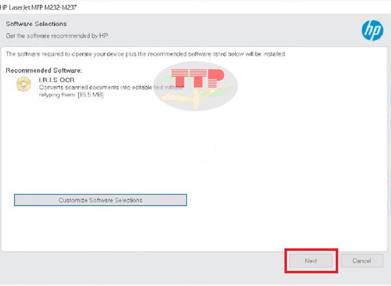 Hướng cài đặt Driver máy in HP M236Sdw - Bước 12