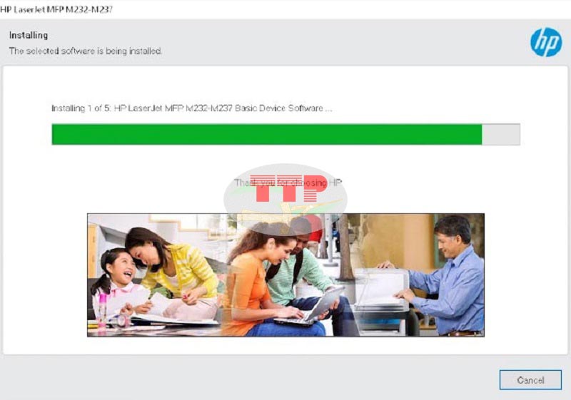 Hướng cài đặt Driver máy in HP M236Sdw - Bước 14
