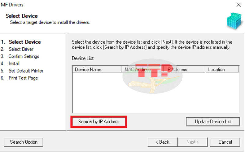 Hướng dẫn cài đặt Driver máy photocopy Canon IR 2006N - Bước 6